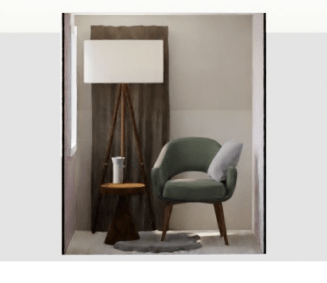 An example of a 3d interior render