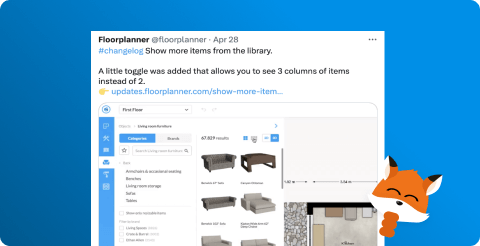 Floorplanner's twitter